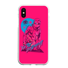 Чехол для iPhone XS Max матовый с принтом Hotline Miami 6 в городе Новоалтайск, Силикон | Область печати: задняя сторона чехла, без боковых панелей | game | hotline miami | hotlinemiami | игры | майями | хотлайн | хотланй майами