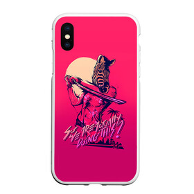 Чехол для iPhone XS Max матовый с принтом Hotline Miami 14 в городе Новоалтайск, Силикон | Область печати: задняя сторона чехла, без боковых панелей | game | hotline miami | hotlinemiami | игры | майями | хотлайн | хотланй майами