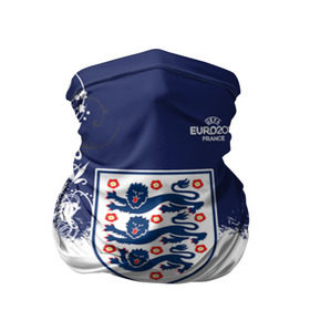 Бандана-труба 3D с принтом Euro 2016 (England) в городе Новоалтайск, 100% полиэстер, ткань с особыми свойствами — Activecool | плотность 150‒180 г/м2; хорошо тянется, но сохраняет форму | Тематика изображения на принте: евро 2016