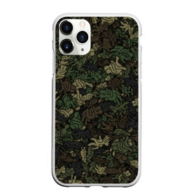 Чехол для iPhone 11 Pro Max матовый с принтом Камуфляж Позы в городе Новоалтайск, Силикон |  | Тематика изображения на принте: camo | камо