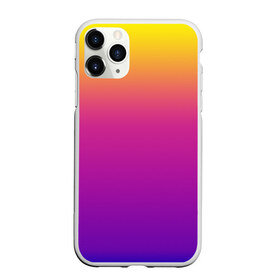 Чехол для iPhone 11 Pro матовый с принтом Чёткий градиент в городе Новоалтайск, Силикон |  | Тематика изображения на принте: cs:go | градиент | диджей | желтый | музыка | розовый | синий | фиолетовый | чёткий