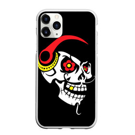 Чехол для iPhone 11 Pro Max матовый с принтом Мексиканский череп в городе Новоалтайск, Силикон |  | Тематика изображения на принте: 