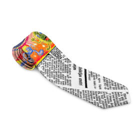 Галстук 3D с принтом Red Hot Chili Peppers 2 в городе Новоалтайск, 100% полиэстер | Длина 148 см; Плотность 150-180 г/м2 | red hot chili peppers | rhcp | перцы | ред хот чили пепперс | рхчп | рэд