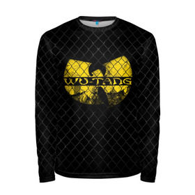 Мужской лонгслив 3D с принтом Wu-Tang Clan в городе Новоалтайск, 100% полиэстер | длинные рукава, круглый вырез горловины, полуприлегающий силуэт | wu tang