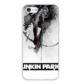 Чехол для iPhone 5/5S матовый с принтом Linkin Park в городе Новоалтайск, Силикон | Область печати: задняя сторона чехла, без боковых панелей | linkin park