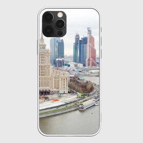 Чехол для iPhone 12 Pro Max с принтом Москва-Сити в городе Новоалтайск, Силикон |  | 