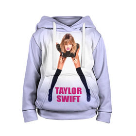 Детская толстовка 3D с принтом Taylor Swift в городе Новоалтайск, 100% полиэстер | двухслойный капюшон со шнурком для регулировки, мягкие манжеты на рукавах и по низу толстовки, спереди карман-кенгуру с мягким внутренним слоем | Тематика изображения на принте: звезда | знаменитость | музыка | певица | тейлор свифт