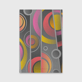 Обложка для паспорта матовая кожа с принтом Серая абстракция в городе Новоалтайск, натуральная матовая кожа | размер 19,3 х 13,7 см; прозрачные пластиковые крепления | абстракция | геометрия | узор