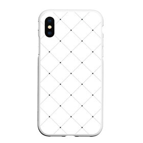 Чехол для iPhone XS Max матовый с принтом Точечный узор! в городе Новоалтайск, Силикон | Область печати: задняя сторона чехла, без боковых панелей | белый | дизайн | классно | круто | лейбл | точки | узор | цвет | черный