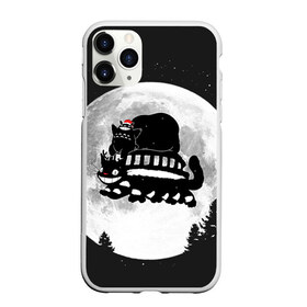 Чехол для iPhone 11 Pro матовый Totoro: в городе Новоалтайск, Силикон | | котобус | рождество