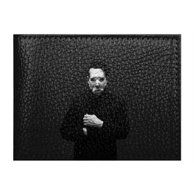 Обложка для студенческого билета с принтом Marilyn Manson в городе Новоалтайск, натуральная кожа | Размер: 11*8 см; Печать на всей внешней стороне | звезда | знаменитость | музыка | мэрилин мэнсон | певец | рокер