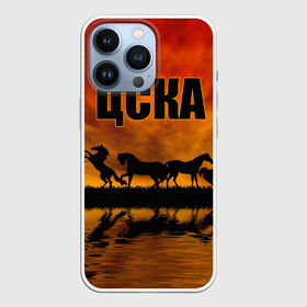 Чехол для iPhone 13 Pro с принтом ЦСКА (воля) в городе Новоалтайск,  |  | Тематика изображения на принте: премьер лига | рфпл | футбол | цска | чемпион
