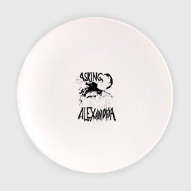 Тарелка 3D с принтом Asking Alexandria в городе Новоалтайск, фарфор | диаметр - 210 мм
диаметр для нанесения принта - 120 мм | Тематика изображения на принте: alternative | asking alexandria | hardcore | metal | post hardcore | rock | scream | sxe