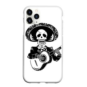 Чехол для iPhone 11 Pro Max матовый с принтом Мексиканский череп в городе Новоалтайск, Силикон |  | Тематика изображения на принте: color | day of the dead | dead | death | holiday | mexican skull | mexico | ornament | pattern | гитара | день мертвых | мексика | мексиканский череп | мертвецов | музыка | орнамент | поет | праздник | узоры | цветы