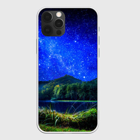 Чехол для iPhone 12 Pro Max с принтом Звездное небо в городе Новоалтайск, Силикон |  | звезда | небо | ночь | озеро