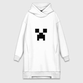 Платье-худи хлопок с принтом Крипер в городе Новоалтайск,  |  | creeper | minecraft | крипер | майнкрафт