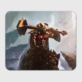 Коврик прямоугольный с принтом Dota 2 в городе Новоалтайск, натуральный каучук | размер 230 х 185 мм; запечатка лицевой стороны | chaos knight | дота | рыцарь хаоса