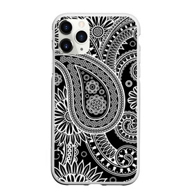 Чехол для iPhone 11 Pro матовый с принтом Paisley в городе Новоалтайск, Силикон |  | Тематика изображения на принте: орнамент | пейсли | турецкие огурцы
