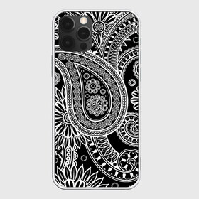 Чехол для iPhone 12 Pro Max с принтом Paisley в городе Новоалтайск, Силикон |  | орнамент | пейсли | турецкие огурцы