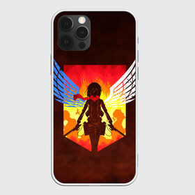 Чехол для iPhone 12 Pro Max с принтом Attack on Titan - Mikasa в городе Новоалтайск, Силикон |  | akkerman | attack on titan | mikasa | аккерман | вторжение гигантов | микаса