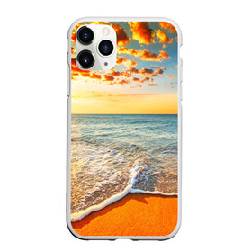 Чехол для iPhone 11 Pro Max матовый с принтом Лазурный берег в городе Новоалтайск, Силикон |  | берег | лето | море | отдых