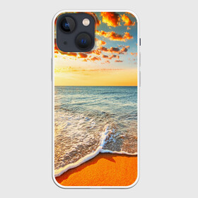 Чехол для iPhone 13 mini с принтом Лазурный берег в городе Новоалтайск,  |  | Тематика изображения на принте: берег | лето | море | отдых
