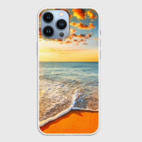 Чехол для iPhone 13 Pro Max с принтом Лазурный берег в городе Новоалтайск,  |  | Тематика изображения на принте: берег | лето | море | отдых