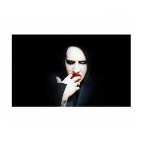 Бумага для упаковки 3D с принтом Marilyn Manson в городе Новоалтайск, пластик и полированная сталь | круглая форма, металлическое крепление в виде кольца | Тематика изображения на принте: звезда | знаменитость | музыка | мэрилин мэнсон | певец | рокер