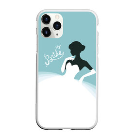 Чехол для iPhone 11 Pro матовый с принтом Bride 1 в городе Новоалтайск, Силикон |  | Тематика изображения на принте: bride | team | девичник | девишник | жена | невеста | свадебный | свадьба