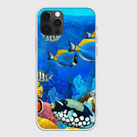 Чехол для iPhone 12 Pro Max с принтом Экзотические рыбки в городе Новоалтайск, Силикон |  | животые | красочные | морские | рыбки | цветные | экзотические