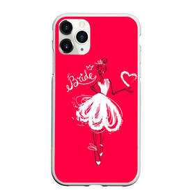 Чехол для iPhone 11 Pro Max матовый с принтом Bride в городе Новоалтайск, Силикон |  | Тематика изображения на принте: bride | team | девичник | девишник | жена | невеста | свадебный | свадьба