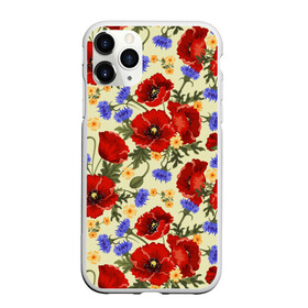 Чехол для iPhone 11 Pro Max матовый с принтом Маки в городе Новоалтайск, Силикон |  | background | flower | nature | poppies | poppy | red | summer | wild | красные | лето | мак | маки | полевые | природа | фон | цветы