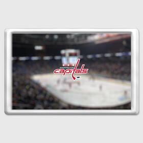 Магнит 45*70 с принтом Washington capitals в городе Новоалтайск, Пластик | Размер: 78*52 мм; Размер печати: 70*45 | Тематика изображения на принте: вашингтон | кэпиталс