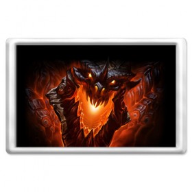 Магнит 45*70 Огнедышащий дракон: в городе Новоалтайск, Пластик | Размер: 78*52 мм; Размер печати: 70*45 | дракон | змей | монстр | огонь | пасть | пламя | прикольные картинки