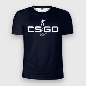 Мужская футболка 3D спортивная с принтом cs:go - Night style (Ночь) в городе Новоалтайск, 100% полиэстер с улучшенными характеристиками | приталенный силуэт, круглая горловина, широкие плечи, сужается к линии бедра | cs | csgo | го | кс