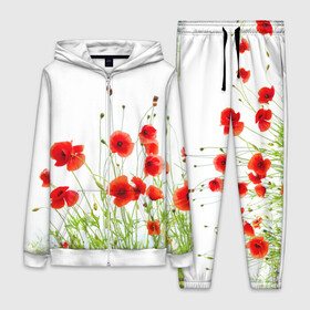 Женский костюм 3D с принтом Маки в городе Новоалтайск,  |  | field | flowers | meadow | nature | poppies | poppy | red | summer | wild | красные | лето | луг | мак | маки | поле | полевые | природа | цветы