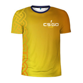 Мужская футболка 3D спортивная с принтом cs:go - Lore в городе Новоалтайск, 100% полиэстер с улучшенными характеристиками | приталенный силуэт, круглая горловина, широкие плечи, сужается к линии бедра | cs | cs go | csgo | go | го | контр страйк | контра | кс | кс го | ксго | спецназ | террористы