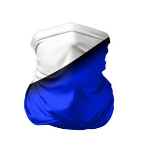 Бандана-труба 3D с принтом Российский флаг в городе Новоалтайск, 100% полиэстер, ткань с особыми свойствами — Activecool | плотность 150‒180 г/м2; хорошо тянется, но сохраняет форму | косой | наклонный | триколор