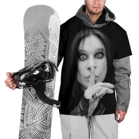 Накидка на куртку 3D с принтом Ozzy Osbourne в городе Новоалтайск, 100% полиэстер |  | rock | знаменитость | оззи осборн | рок | рок группа | рок звезда | рок музыка