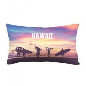 Подушка 3D антистресс с принтом HAWAII 3 в городе Новоалтайск, наволочка — 100% полиэстер, наполнитель — вспененный полистирол | состоит из подушки и наволочки на молнии | hawaii | гаваи | лето | океан | отдых | пальмы | пляж | серф