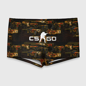 Мужские купальные плавки 3D с принтом CS GO в городе Новоалтайск, Полиэстер 85%, Спандекс 15% |  | cs | cs go | csgo | go | го | контр страйк | контра | кс | кс го | ксго | спецназ | террористы