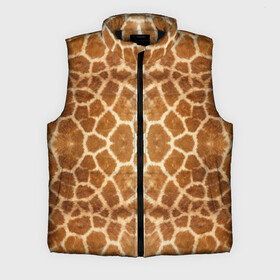 Мужской жилет утепленный 3D Шкура Жирафа: в городе Новоалтайск,  |  | textures | животное | жираф | текстура
