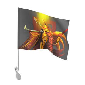 Флаг для автомобиля с принтом Legion Commander Dota в городе Новоалтайск, 100% полиэстер | Размер: 30*21 см | dota | dota 2 | legion commander | дота | дотан | легион | раки