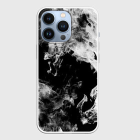 Чехол для iPhone 13 Pro с принтом Дым в городе Новоалтайск,  |  | Тематика изображения на принте: огонь | черно белый