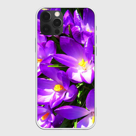Чехол для iPhone 12 Pro Max с принтом Сиреневая прелесть в городе Новоалтайск, Силикон |  | Тематика изображения на принте: лепестки | прикольные картинки | сиреневый | цветочки | цветы