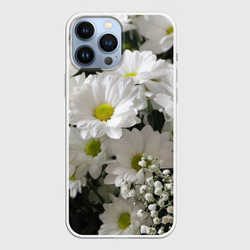 Чехол для iPhone 13 Pro Max с принтом Белоснежное цветение в городе Новоалтайск,  |  | Тематика изображения на принте: ландыши | лепестки | прикольные картинки | ромашки | цветочки | цветы