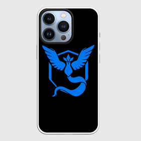 Чехол для iPhone 13 Pro с принтом Pokemon Blue Team в городе Новоалтайск,  |  | Тематика изображения на принте: pokemon go