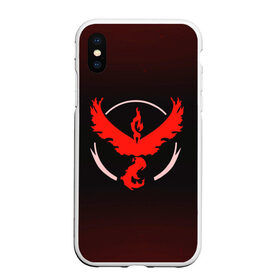 Чехол для iPhone XS Max матовый с принтом Pokemon Red Team в городе Новоалтайск, Силикон | Область печати: задняя сторона чехла, без боковых панелей | pokemon go