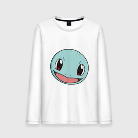 Мужской лонгслив хлопок с принтом Squirtle в городе Новоалтайск, 100% хлопок |  | pokemon | pokemongo | squirtle | покемон | покемонго | покемоны | сквиртл