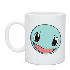 Кружка с принтом Squirtle в городе Новоалтайск, керамика | объем — 330 мл, диаметр — 80 мм. Принт наносится на бока кружки, можно сделать два разных изображения | pokemon | pokemongo | squirtle | покемон | покемонго | покемоны | сквиртл